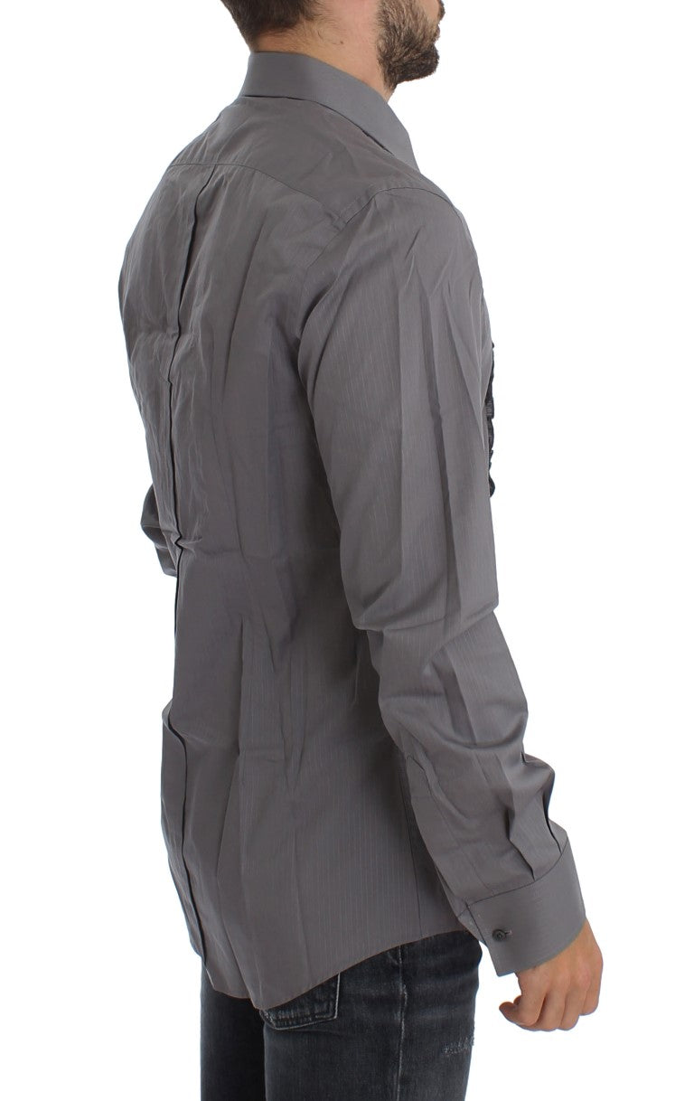 Dolce & Gabbana Elegantes Slim Fit Baumwollhemd