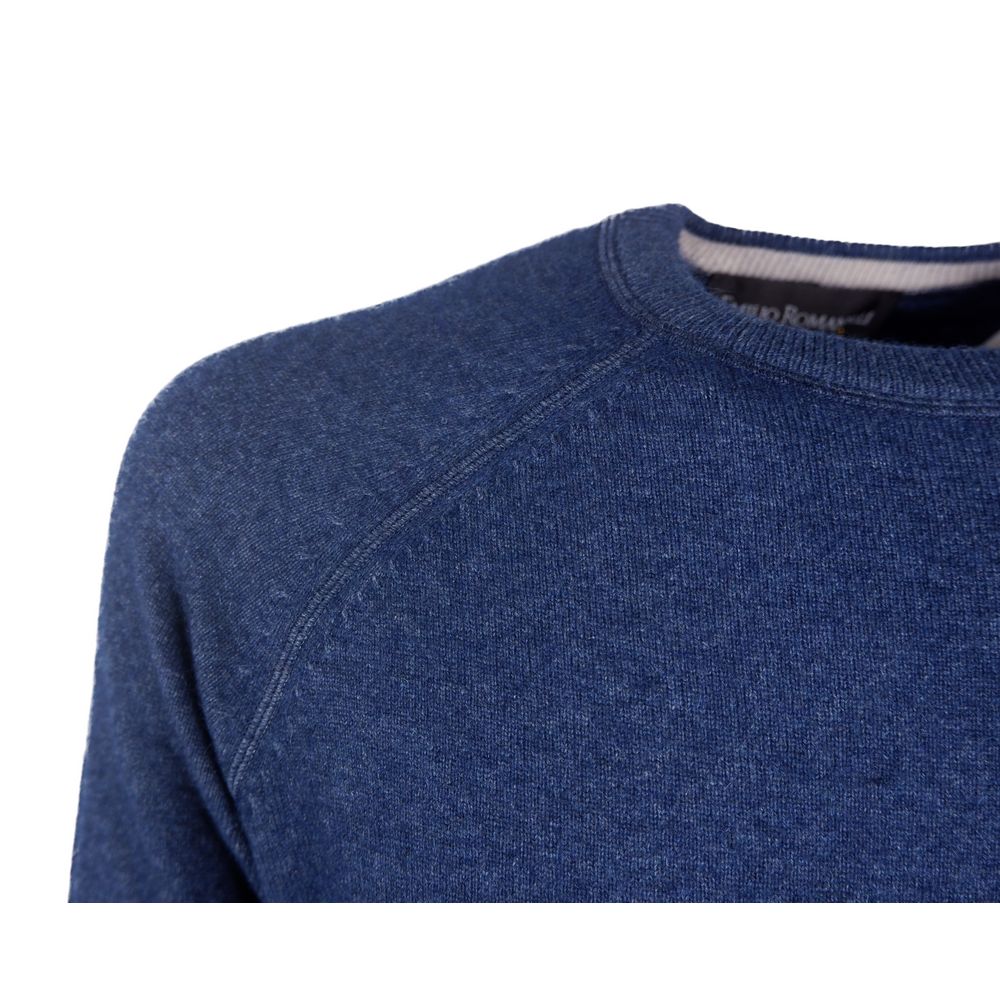 Jersey de cachemira Puro azul