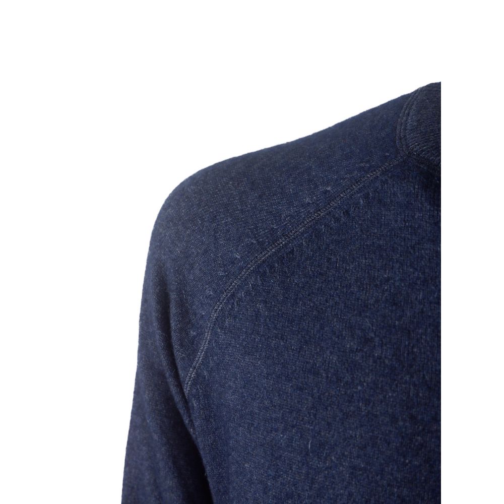 Emilio Romanelli Eleganter Kaschmirpullover mit Rundhalsausschnitt