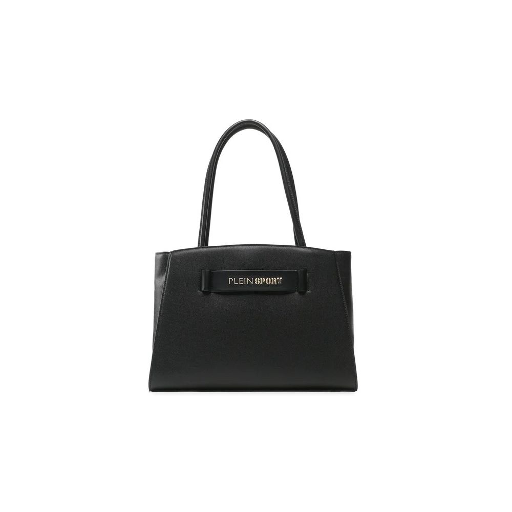 Bolso de mano de polietileno negro