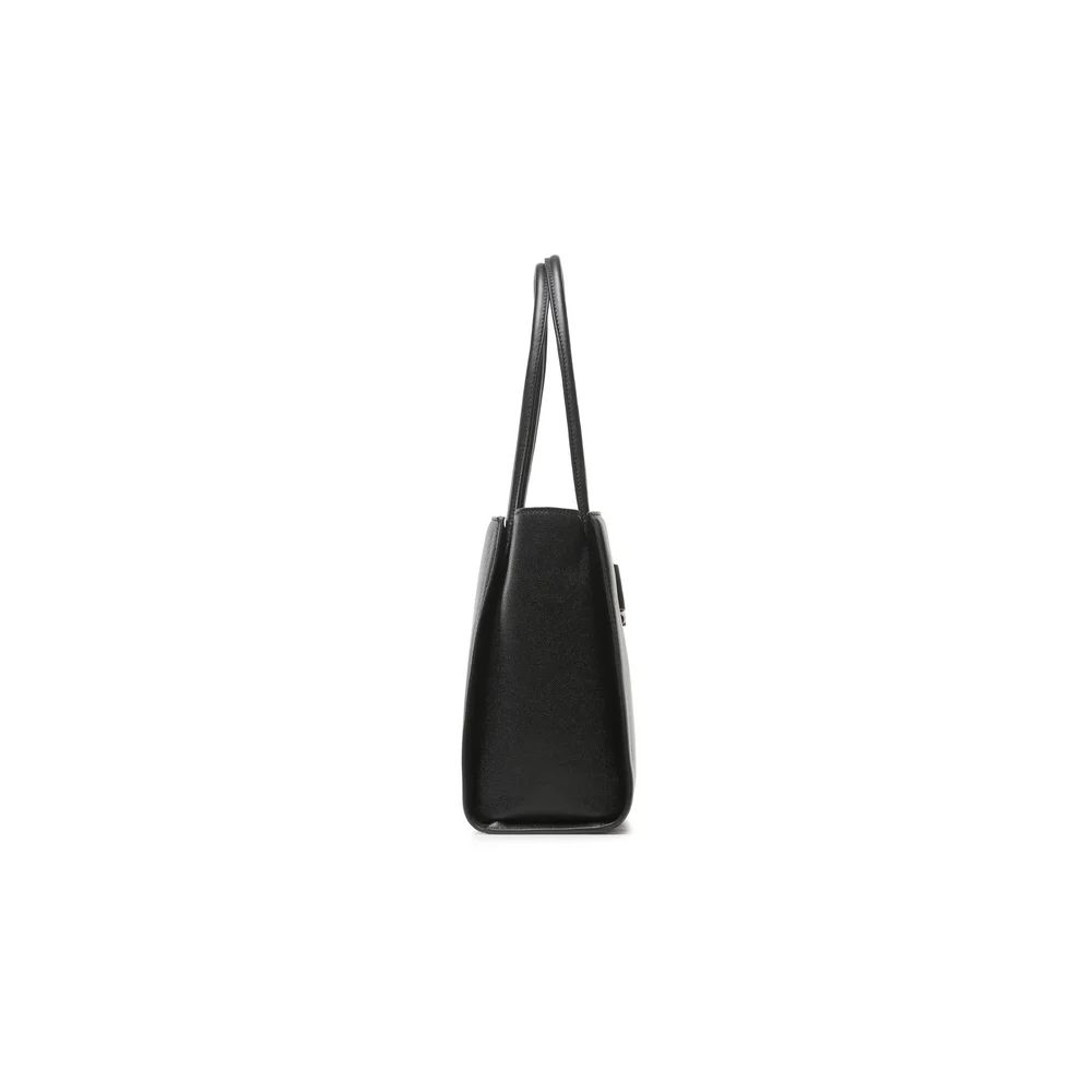 Bolso de mano de polietileno negro