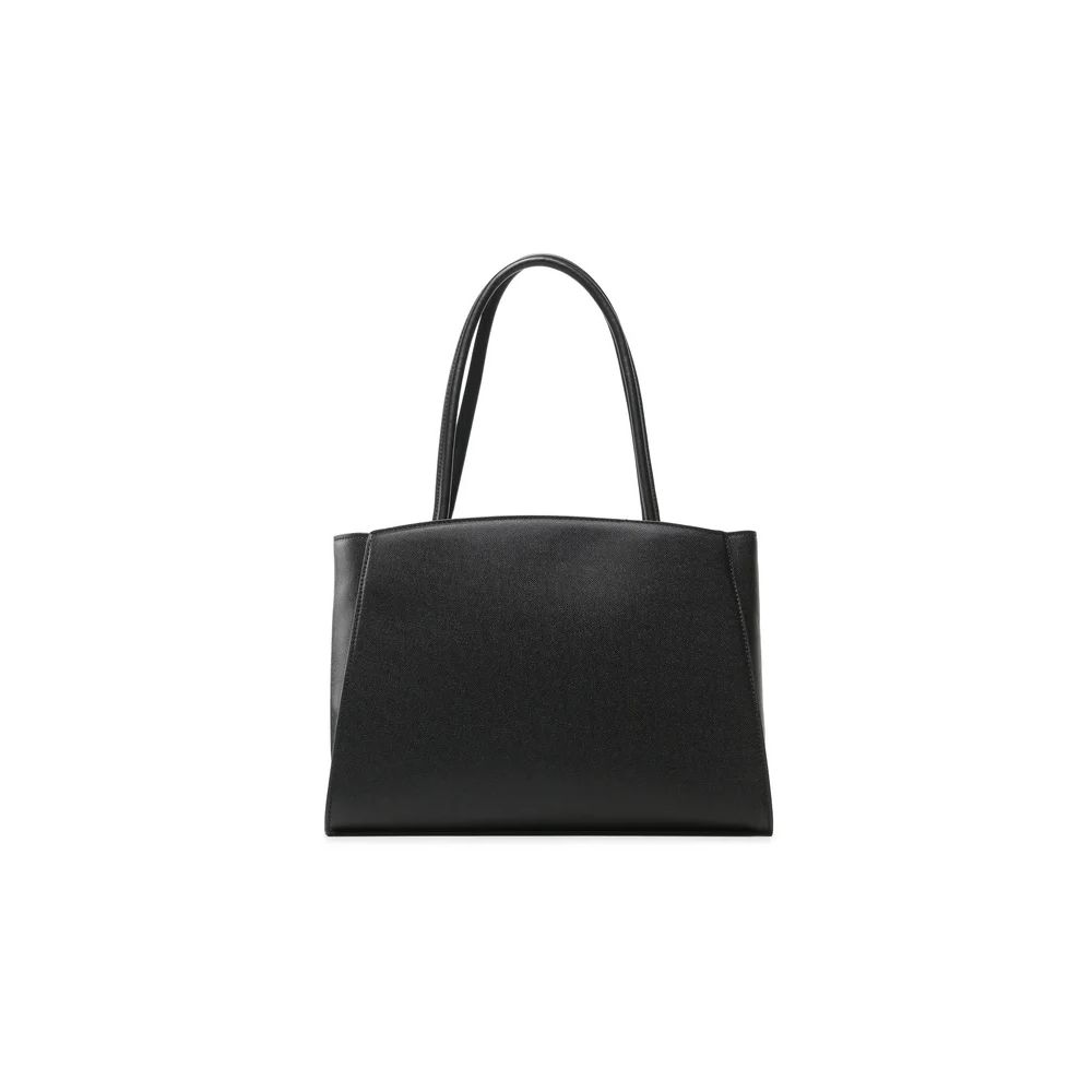 Bolso de mano de polietileno negro