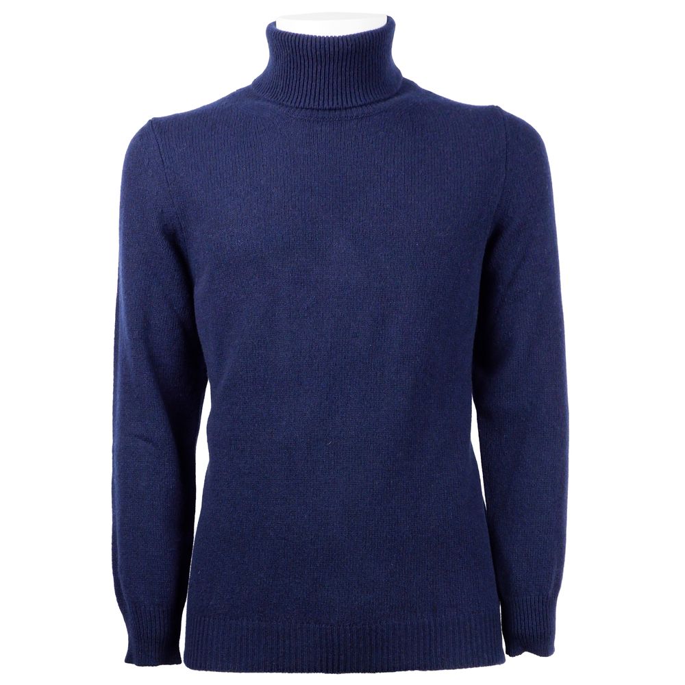 Jersey de cachemir azul