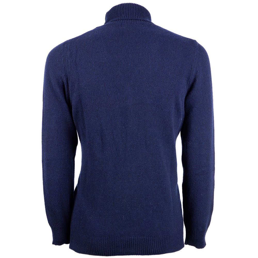 Jersey de cachemir azul