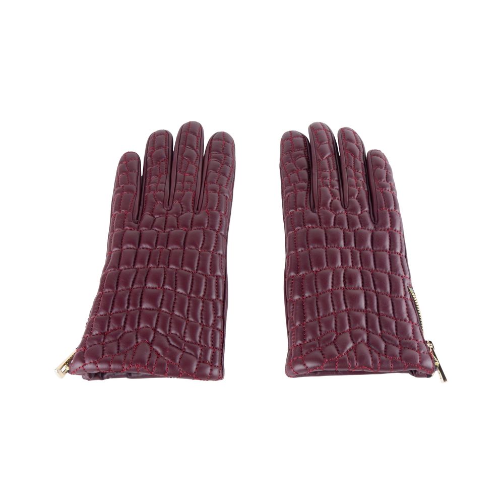 Cavalli Class Rote Lammleder Damenhandschuh