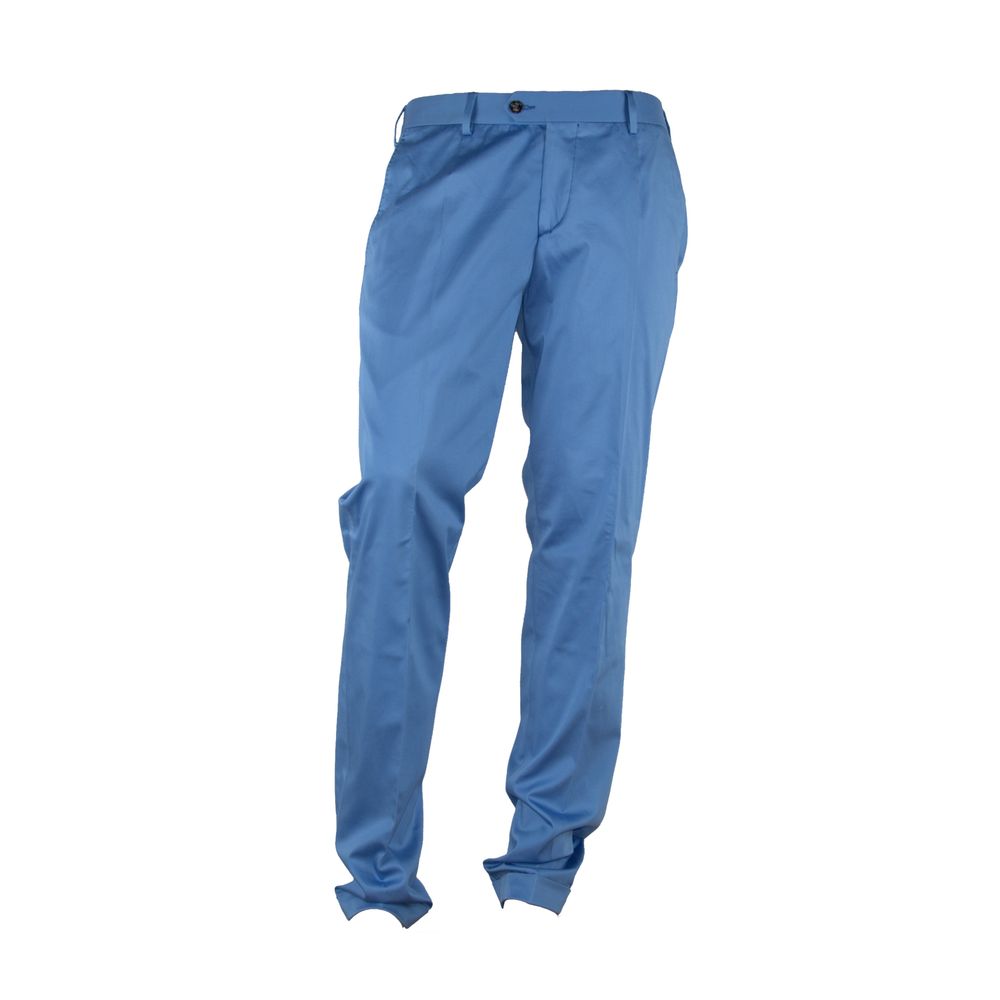 Jeans e pantaloni in cotone azzurro