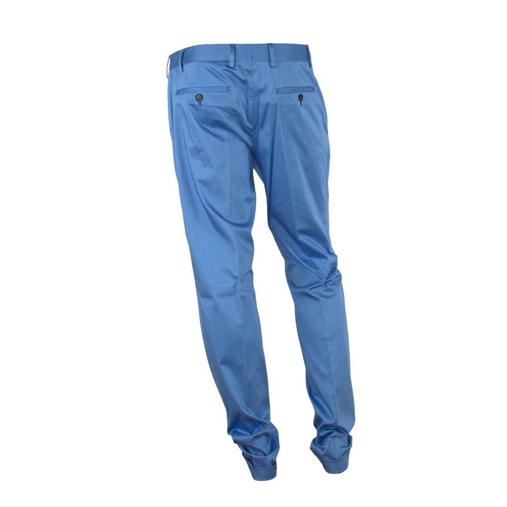 Jeans e pantaloni in cotone azzurro