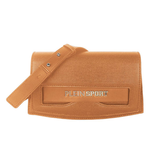 Bolso bandolera de polietileno marrón