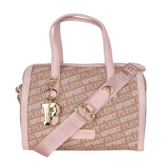 Bolso Bandolera De Poliamida Rosa