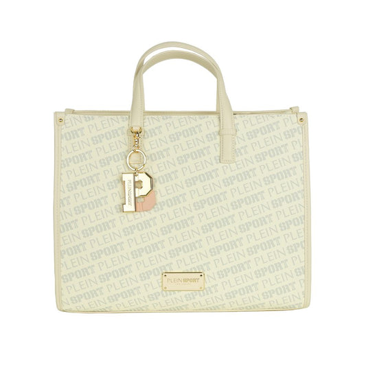 Bolso Bandolera De Poliamida Blanco