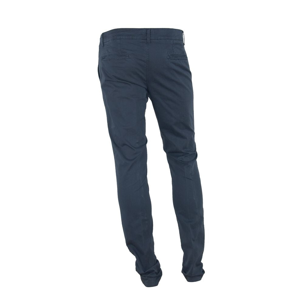 Vaqueros y pantalón de algodón azul