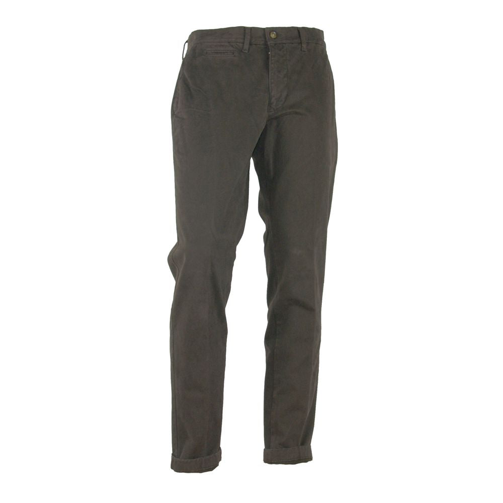 Vaqueros y pantalón de algodón marrón