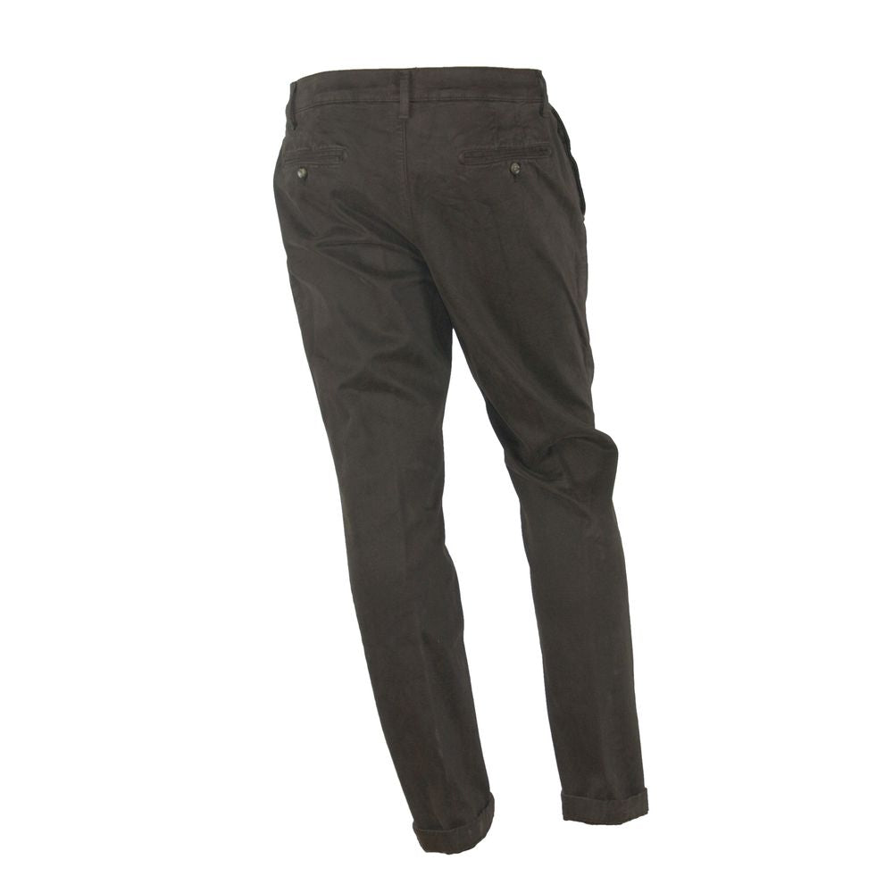Vaqueros y pantalón de algodón marrón