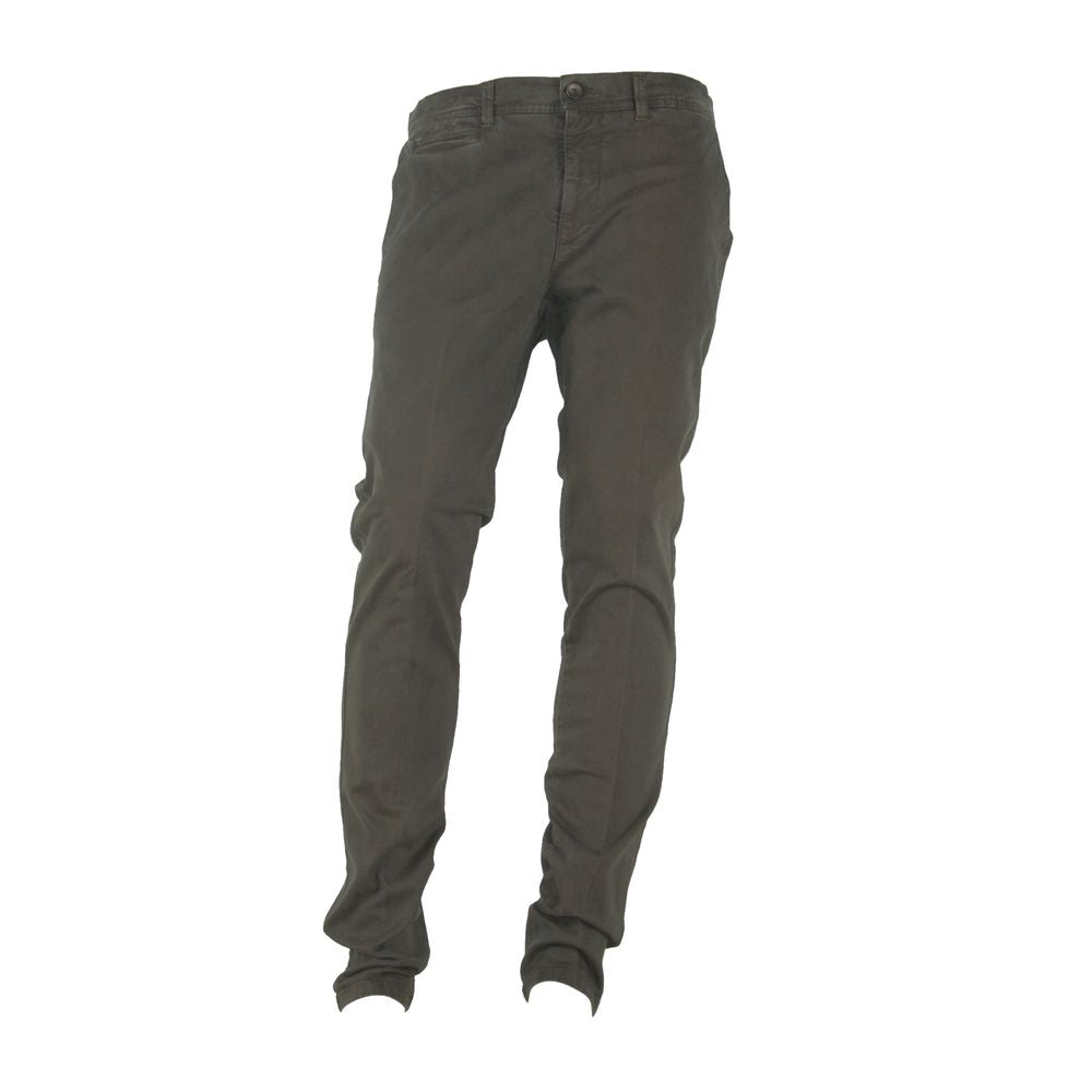Vaqueros y pantalón de algodón marrón