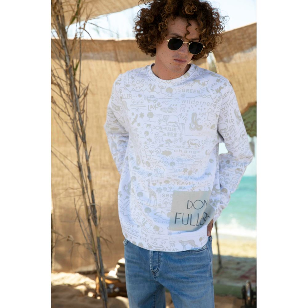 Jersey de algodón blanco