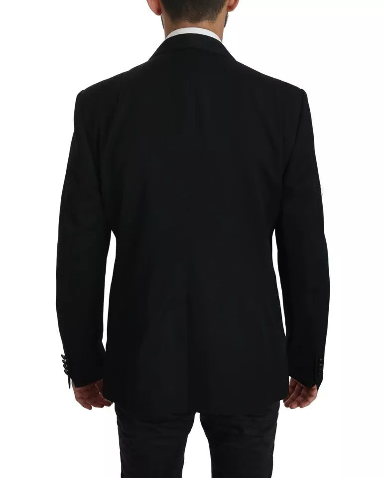Dolce & Gabbana – Schwarzer, einreihiger Blazer