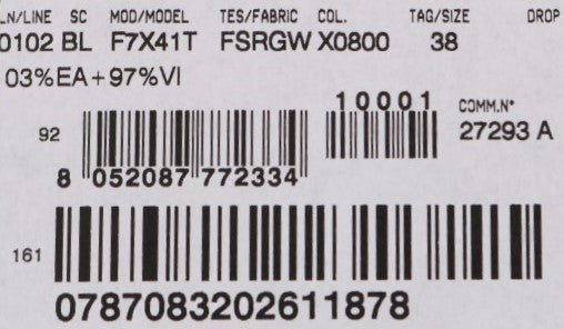 Dolce & Gabbana Elegante Gestreifte Stretchbluse