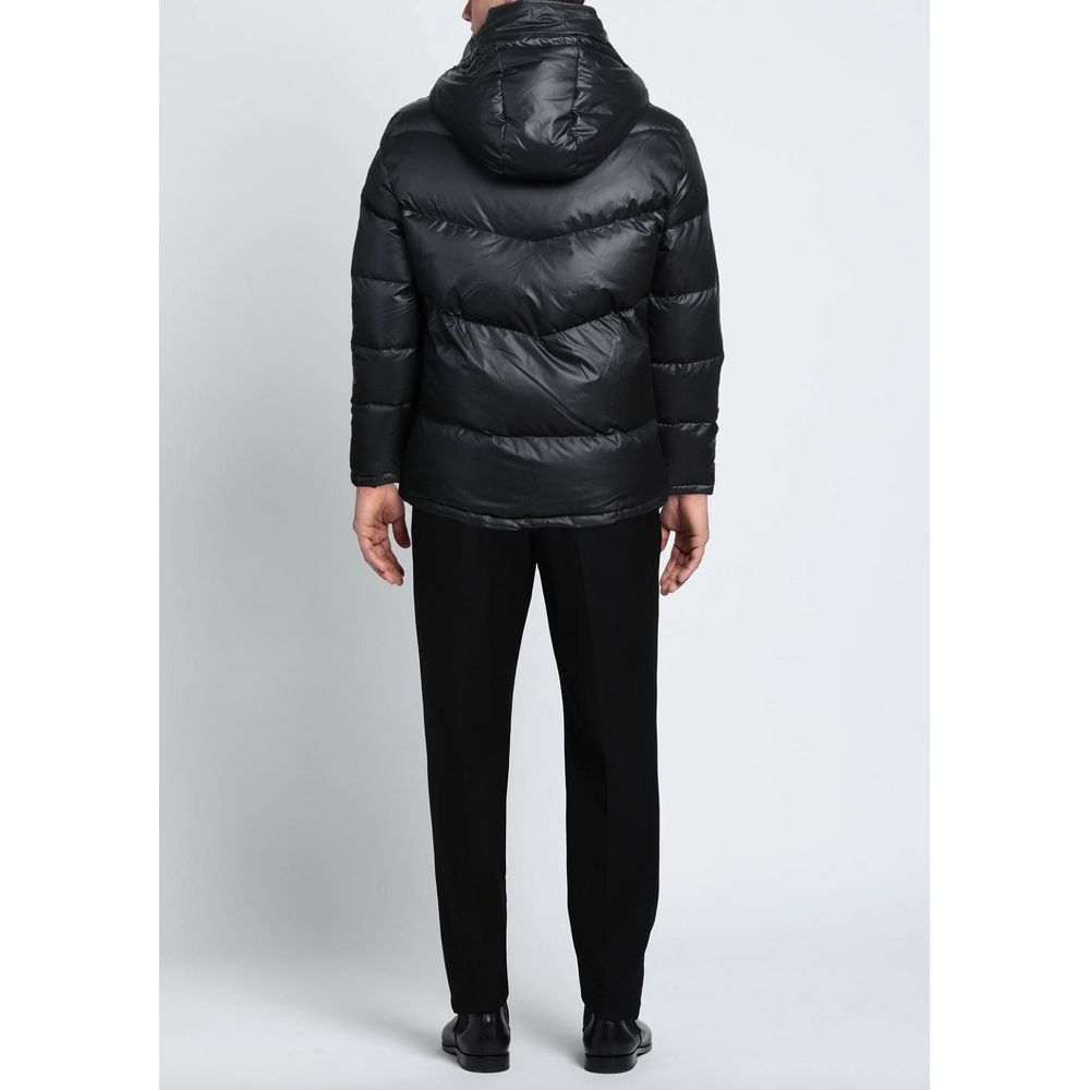 Veste pour homme en polyester noir Aquascutum