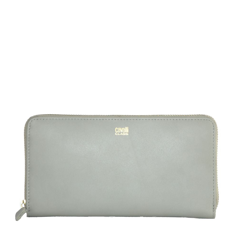 Cartera Di de piel de becerro gris