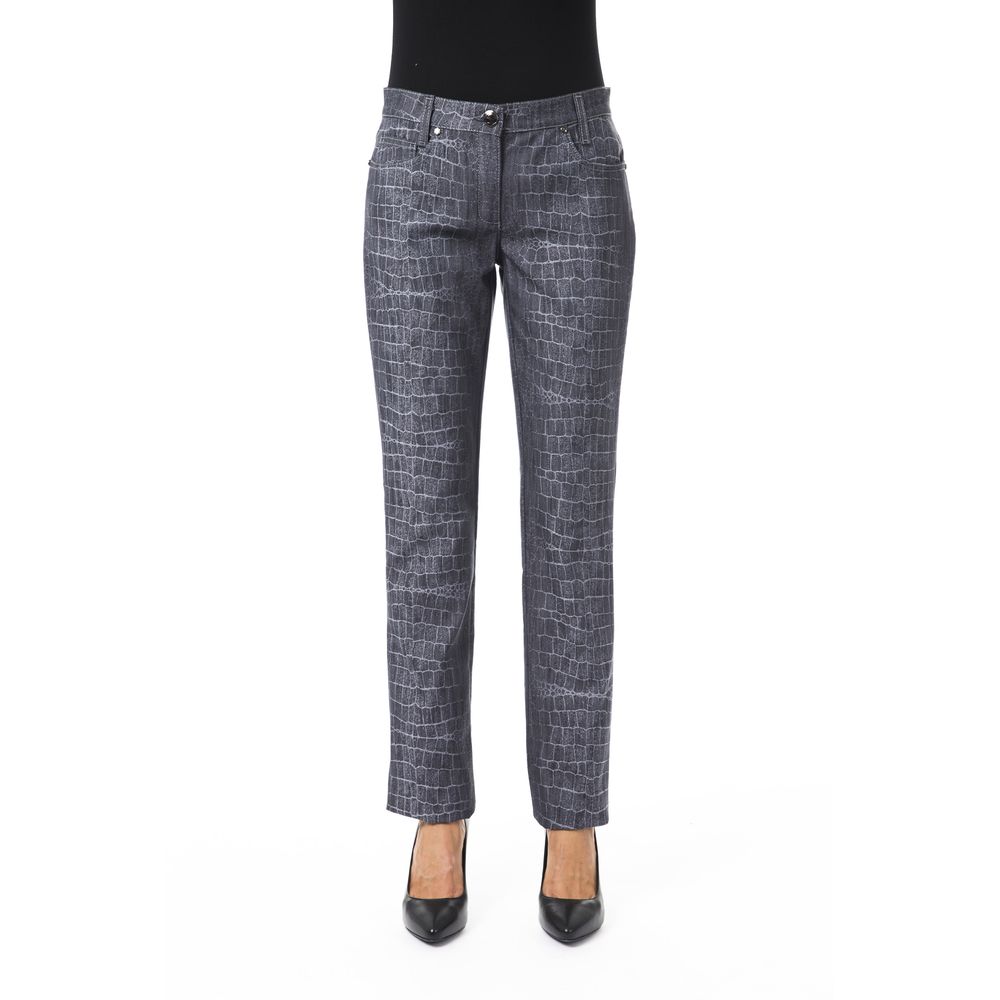 Vaqueros y pantalón de viscosa negros