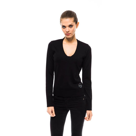 Jersey de lana negro