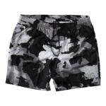 Dolce & Gabbana Mehrfarbige Camouflage DG Logo Strandmode Shorts Bademode