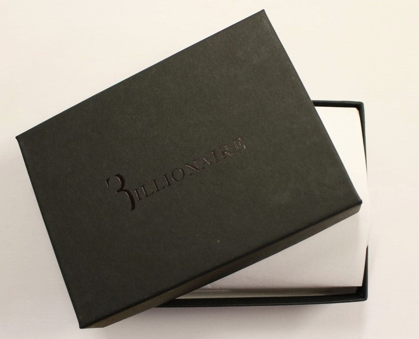 Billionaire Italian Couture Elite Moro Leder Herren Geldbörse