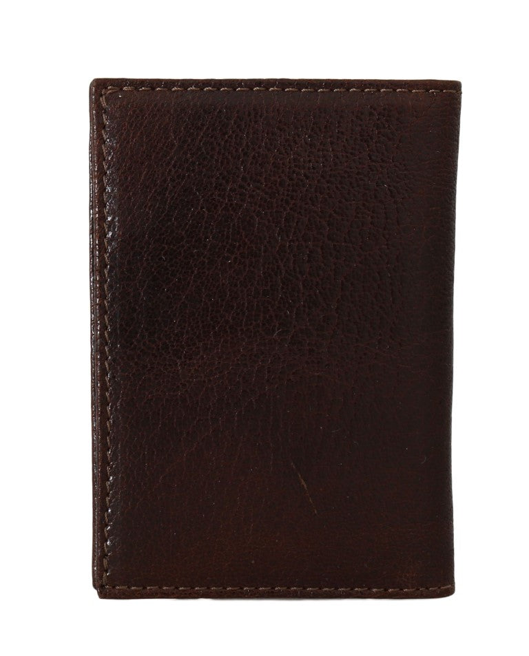 Billionaire Italian Couture Elite Moro Leder Herren Geldbörse