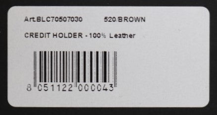 Billionaire Italienische Couture Elegante Leder Herrenbörse in Braun