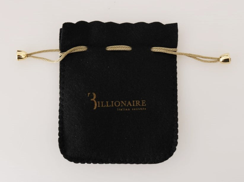 Portefeuille en cuir pour homme élégant de couture italienne milliardaire en marron