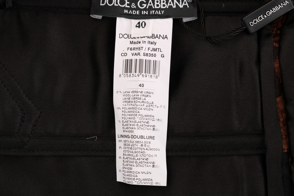 Schickes braunes Minikleid von Dolce & Gabbana aus Wollmischung