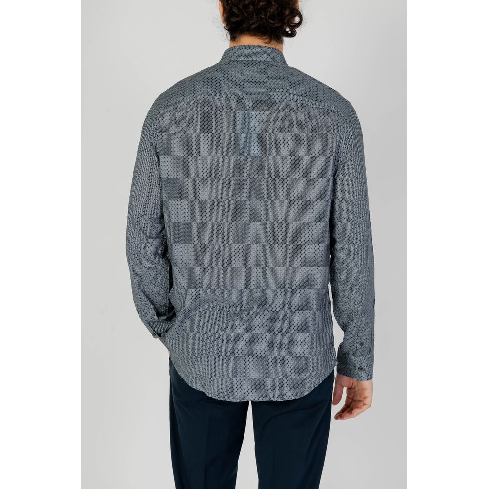 Chemise en viscose grise Armani Exchange