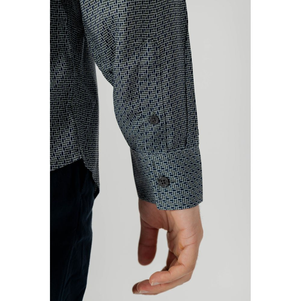 Chemise en viscose grise Armani Exchange
