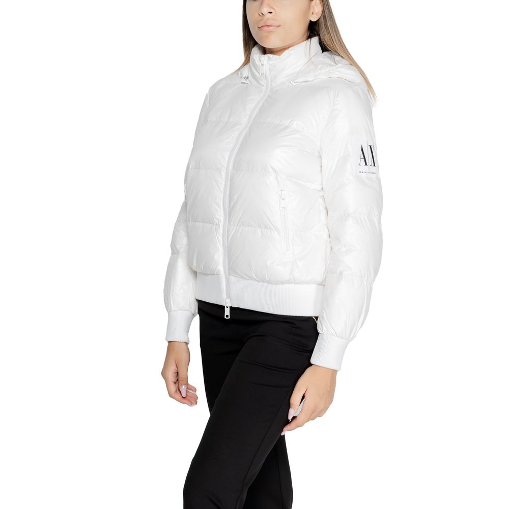 Veste et manteau en polyamide blanc Armani Exchange
