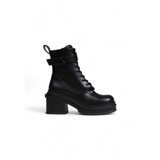 Stivale in poliestere nero Armani Exchange