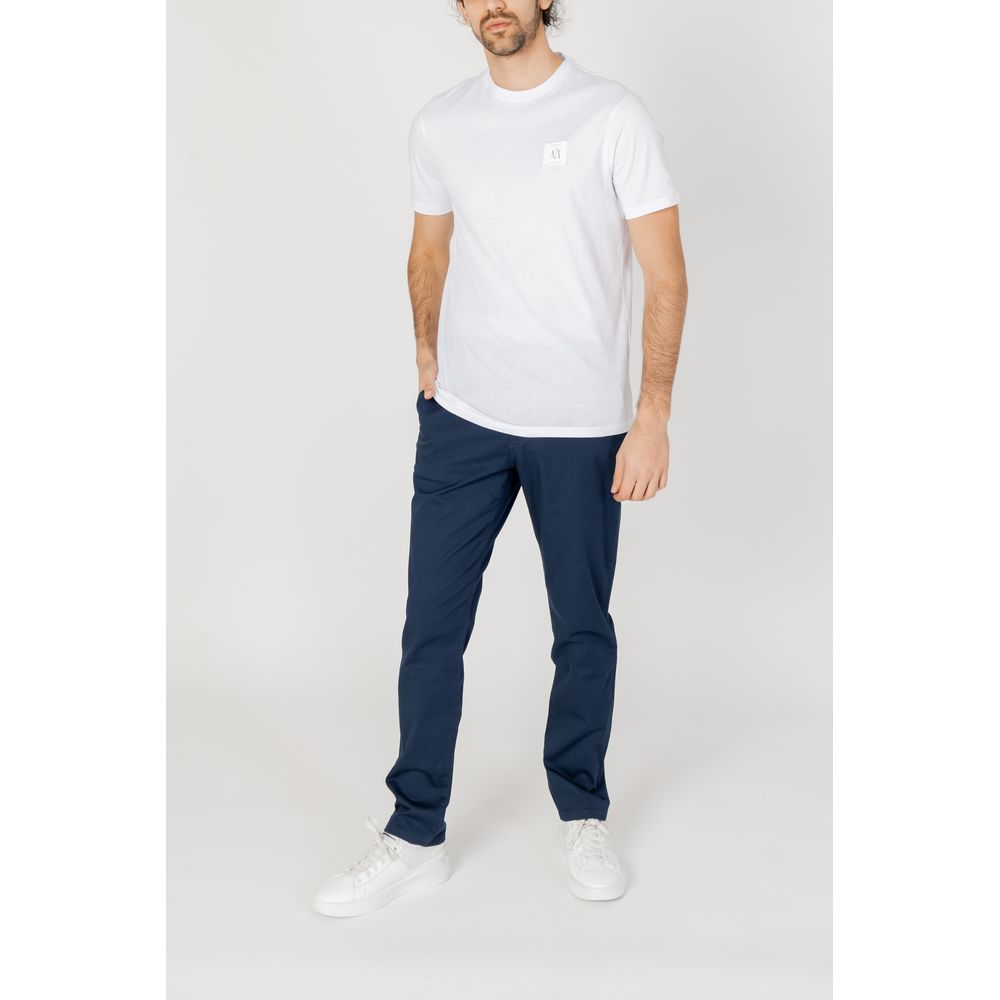 Jeans e pantaloni in cotone blu Armani Exchange
