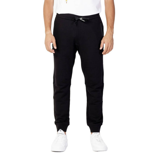 Armani Exchange Black Cotton Joggers Workout Pant