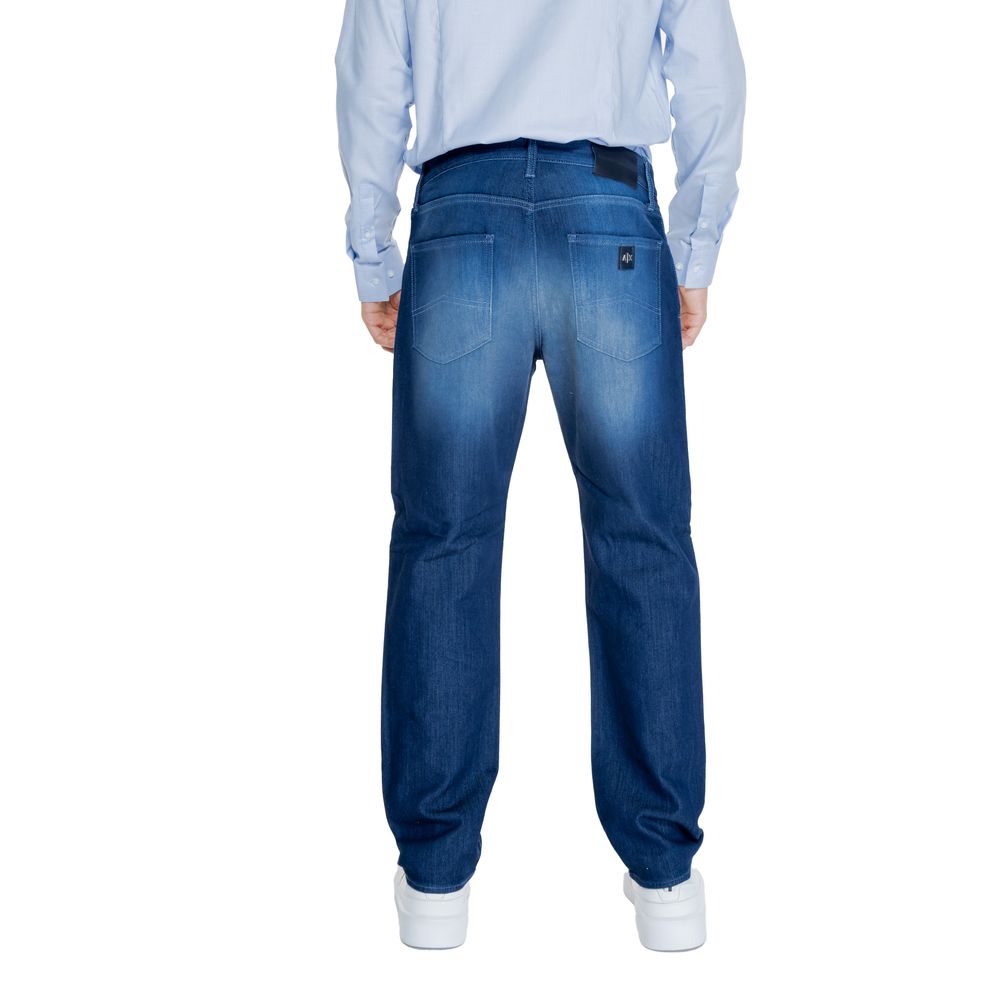 Jeans e pantaloni in cotone blu Armani Exchange
