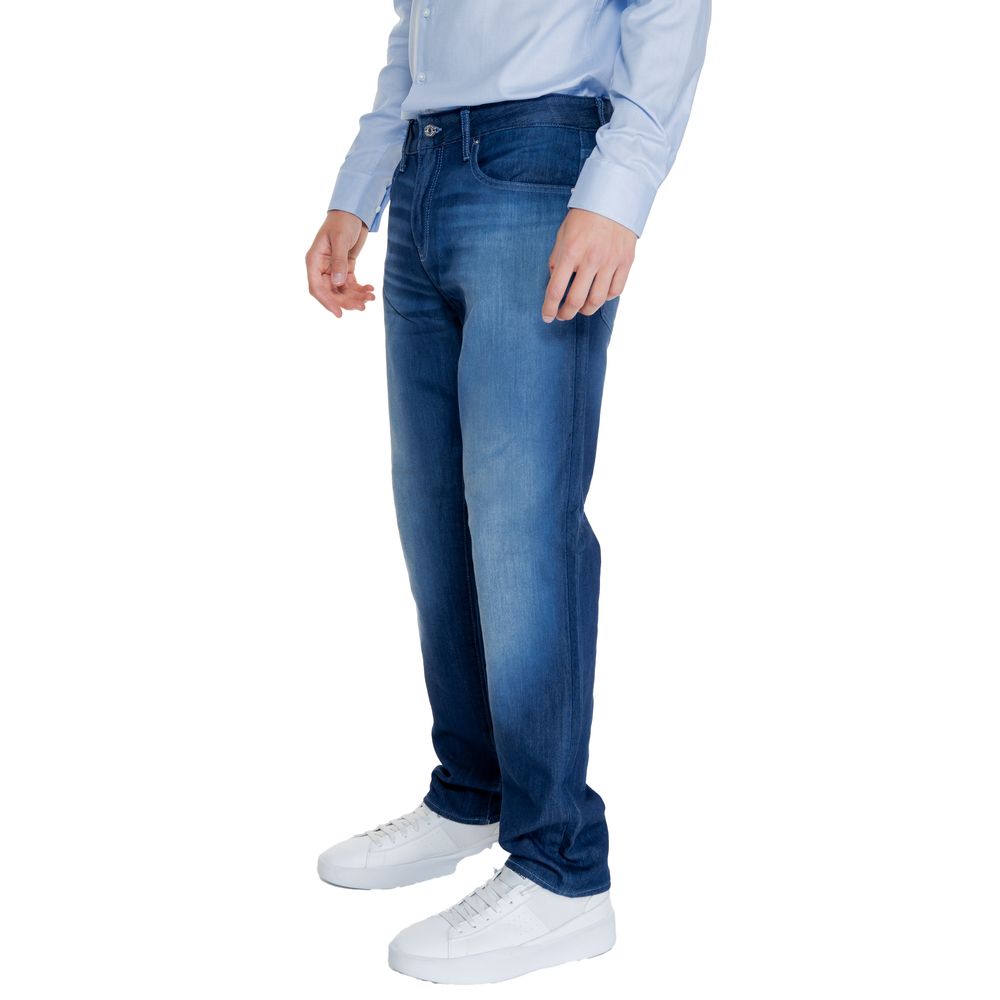 Jeans e pantaloni in cotone blu Armani Exchange