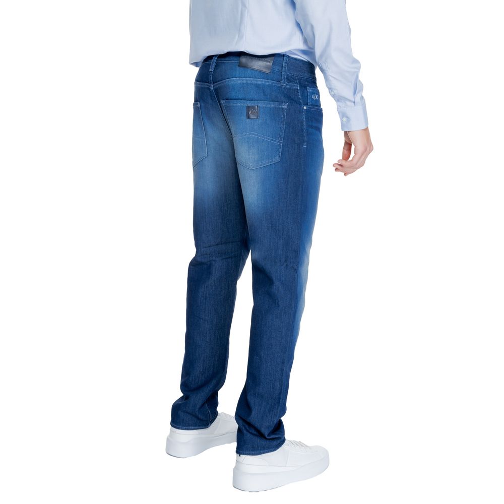 Jeans e pantaloni in cotone blu Armani Exchange