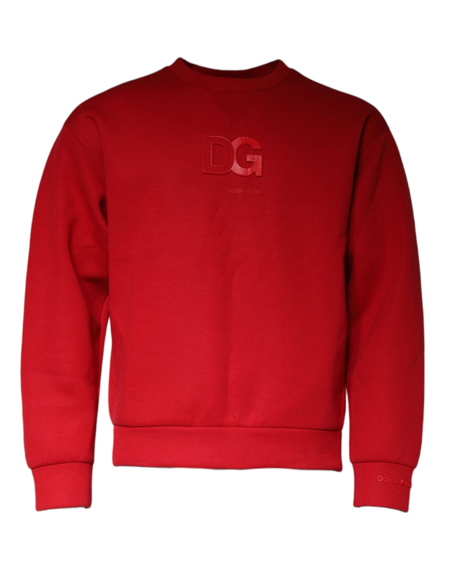 Dolce & Gabbana, Sweatshirt aus Baumwolle mit DG-Logo, kastanienbraun, für Herren