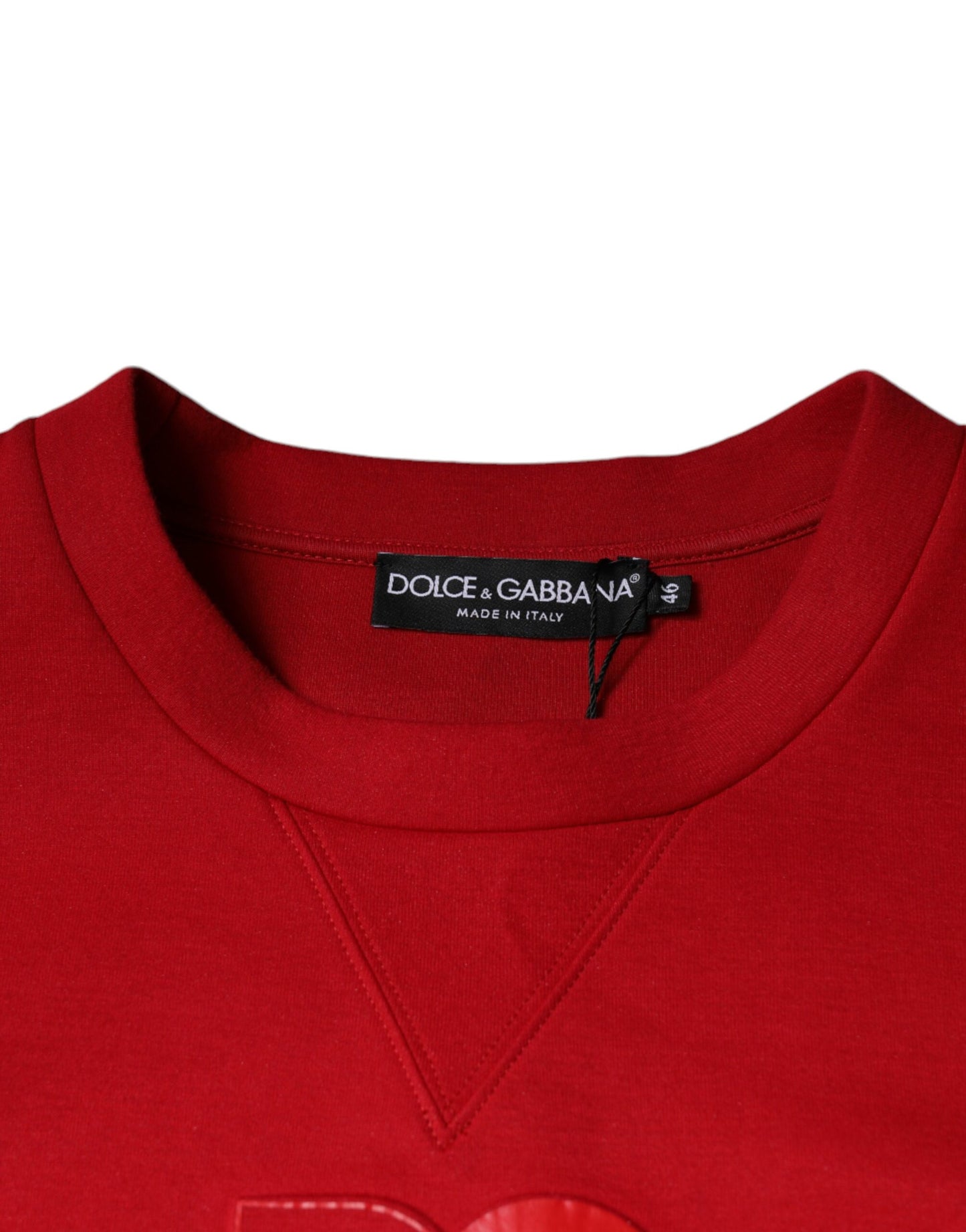 Dolce & Gabbana, Sweatshirt aus Baumwolle mit DG-Logo, kastanienbraun, für Herren