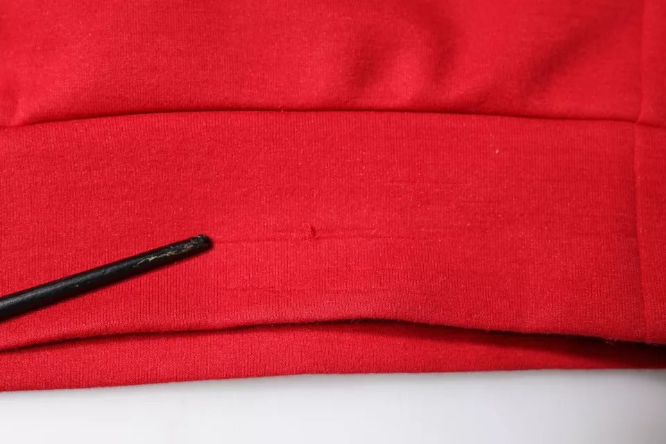 Dolce & Gabbana, Sweatshirt aus Baumwolle mit DG-Logo, kastanienbraun, für Herren