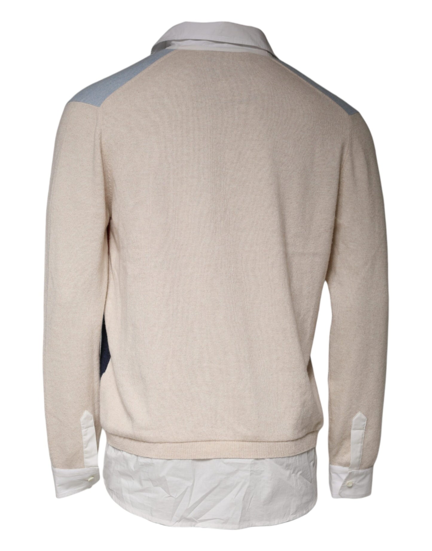 Maglione a maniche lunghe con colletto a motivo multicolore Ballantyne