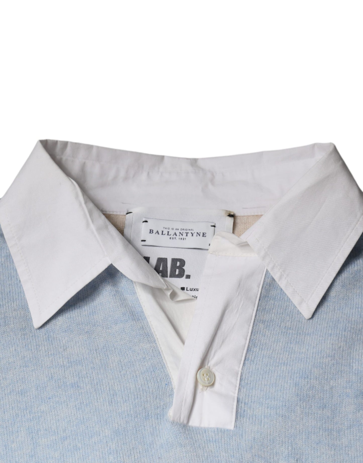Maglione a maniche lunghe con colletto a motivo multicolore Ballantyne