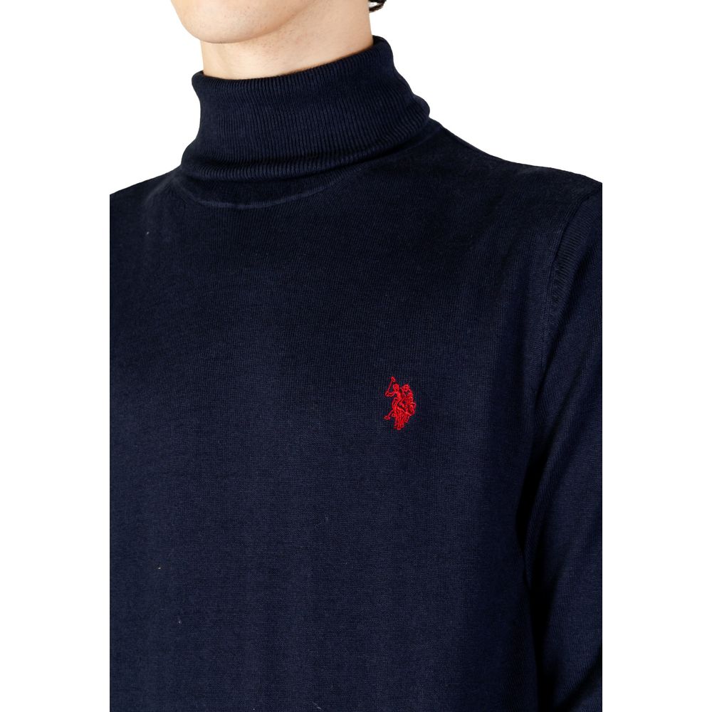 US POLO ASSN. Blauer Baumwollpullover