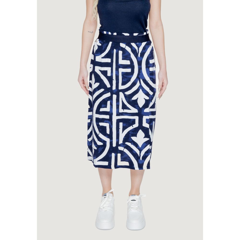 Street One Blue Viscose Long