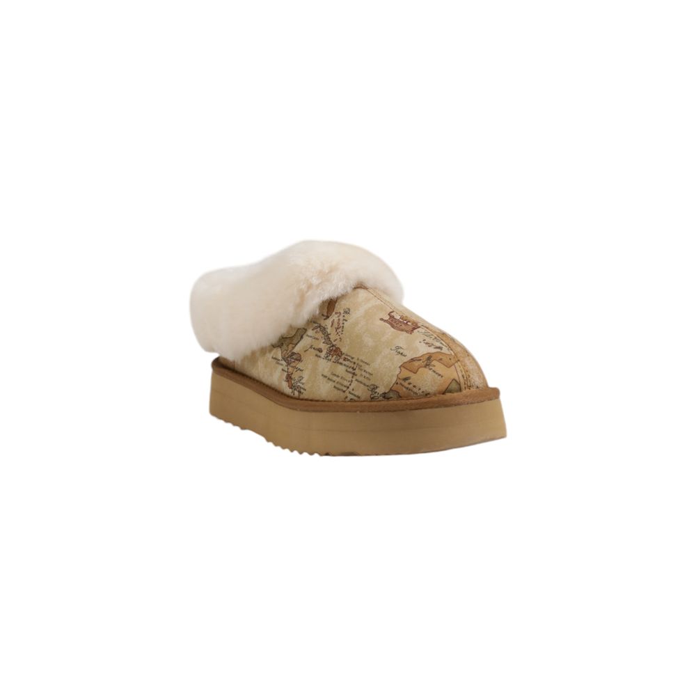 Stivale in Tessuto Beige Alviero Martini Prima Classe