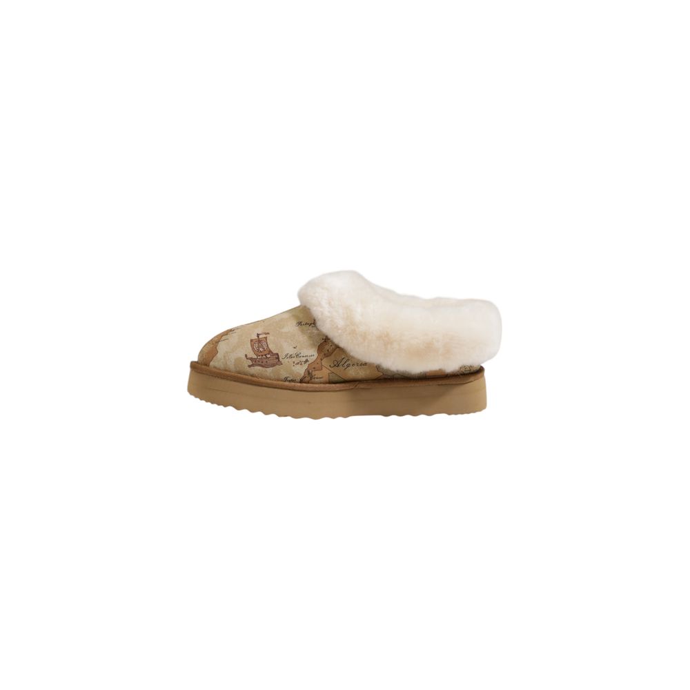 Stivale in Tessuto Beige Alviero Martini Prima Classe
