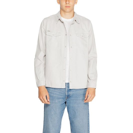 Chemise en coton grise Antony Morato